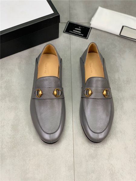 

leather men formal shoes luxury brand men's loafers designer dress moccasins breathable slip on black driving shoes plus size 38-45
