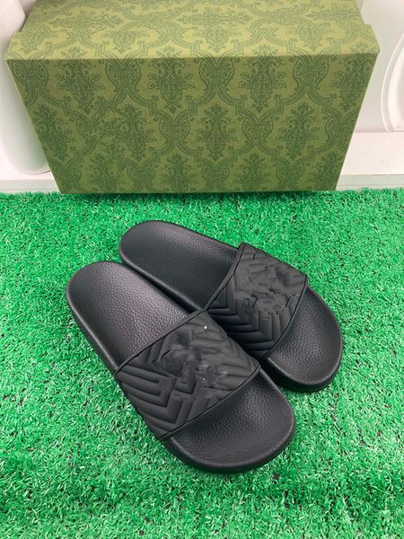 

designer shoe woman sandals slingback platform dad sandal shoes leather calf quilted slides summer grandad luxury sandles for 0825, Black