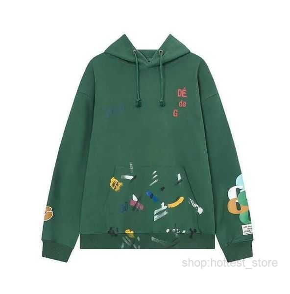 

galleryess designer hoodiess mens womens deptss hoodies pullover tracksuit letter printed crewneck loose long sleeve black gray white hooded