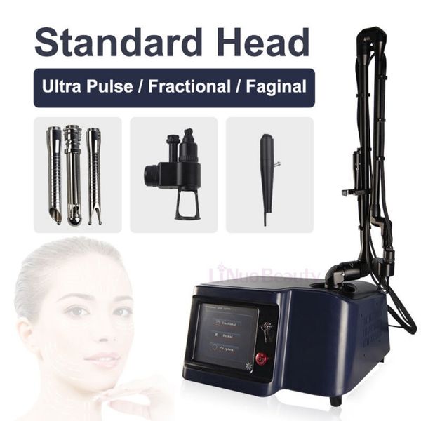 

co2 laser machine 4d engraving power supply tube remove acne stretch marks fractional arm pigmentation removal laser machine, Black