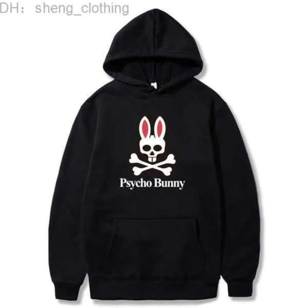 

essentialclothing mens hoodie fashion tech fleece designer woman polo hoodies and sweatshirts autumn winter casual psycho bunny535, Black