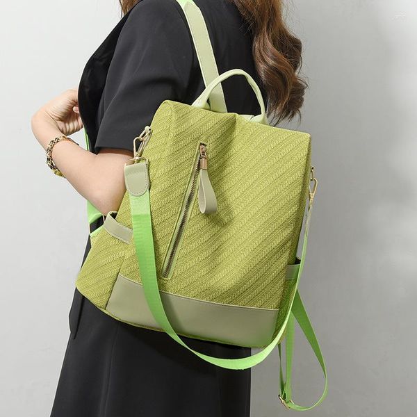 

designer bag fashion classic style school bag luggage backpack large capacity outdoor travel leisure burglar proof oxford fabric mochilas pa