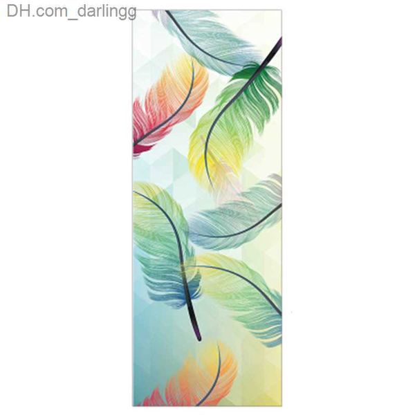 

1830*610mm tpe yoga mat with position line non slip carpet beginner mat environmental fitness gymnastics anti-slip yoga mats q230826