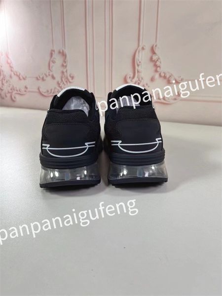 

new designer sneakers calf leather white blue letter platform low sneakers for men and women training shoe sizes 39-46fd230508, Black