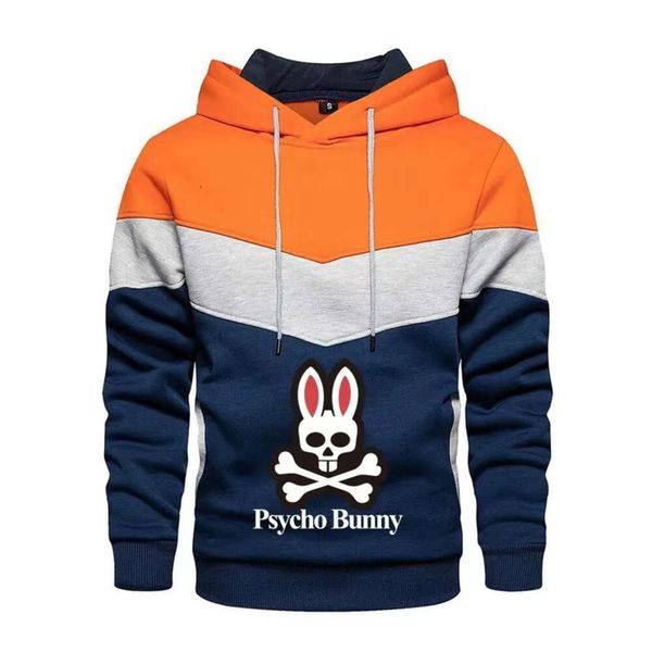

tracksuits warm hooded hoodies womens pscho bunn men fashion streetwear pullover sweatshirts loose hoodies lovers essential430, Black