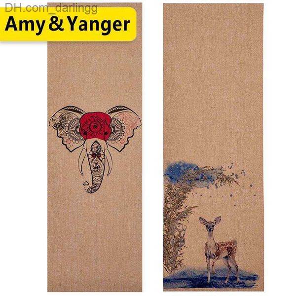 

natural jute yoga mat and durable carry strap q230826