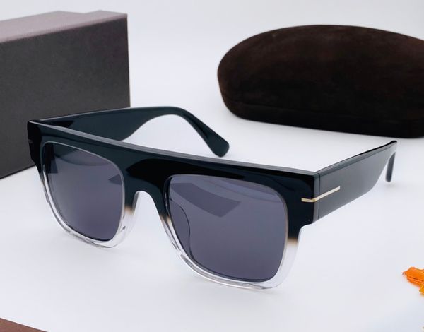 

fashion designer mens women sunglasses 847 classic square shape acetate oversized glasses summer leisure minimalist style eyewear anti-ultra, White;black