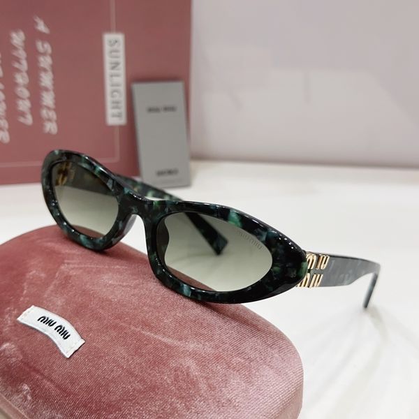 

mi u mu 09ys personality black narrow frame sunglasses women's tech sense accessory sunglasses advanced sense, White;black