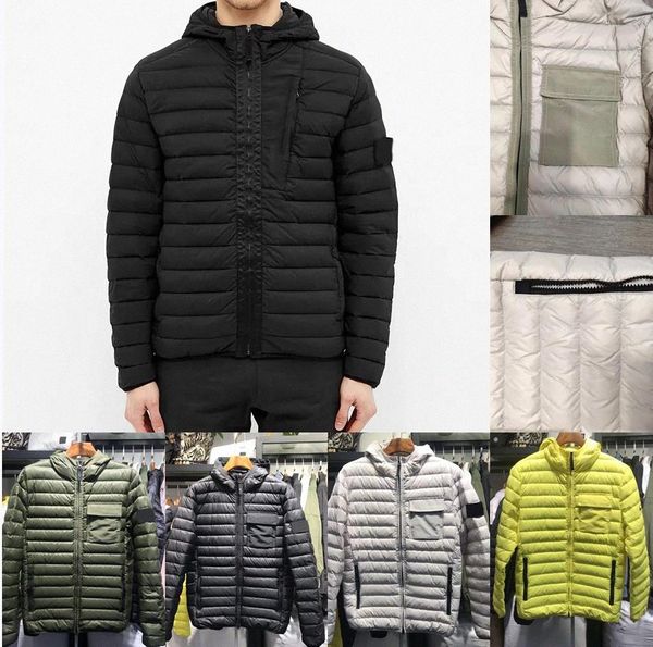 

designer mens down parkas long warm down jacket warm hooded outwear coats feather fashion man clothing xs-2xl u5e3#, Black