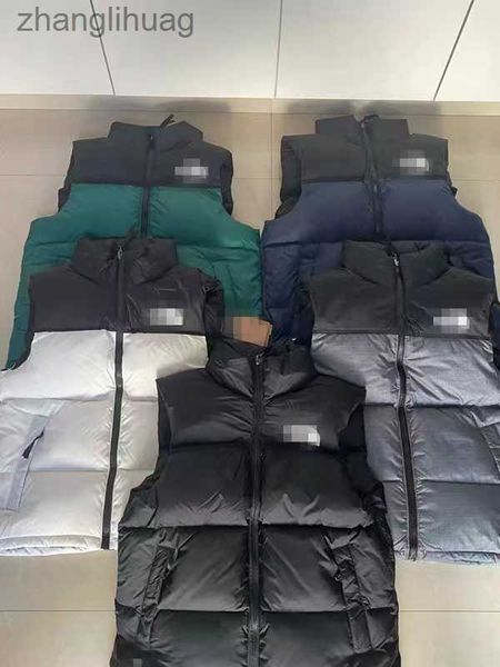 

mens vests designer puffer vest men waistcoat male winter down vests couple bodywarmer woman mans jacket sleeveless outdoor warm, Black;white