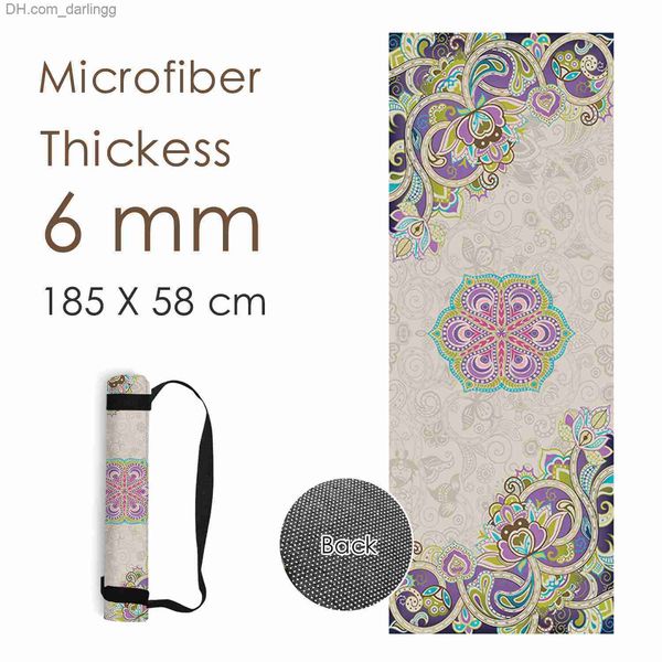 

1830*580mm tpe yoga mat with position line non slip carpet beginner mat environmental fitness gymnastics anti-slip yoga mats q230826