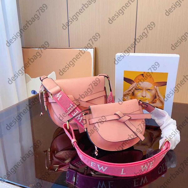 

bags designer saddles women's shoulder handbag lowe high-end real cowhide bow clamshell wallet fashion luxury alphabet broadband sub 55