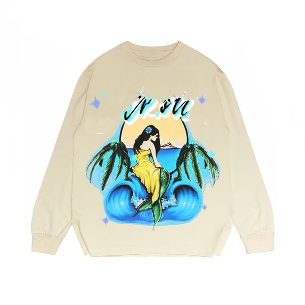 

fashion hoodie sweatshirt 2023 amiori luxury design men's and women's pullovers loose long sleeve letter logo casual student activ, Black