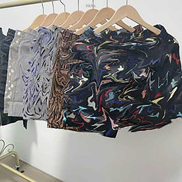 

fashion mens shorts quick drying swimwear printing 2022 summer board beach pants men swim short size m-3xl, White;black