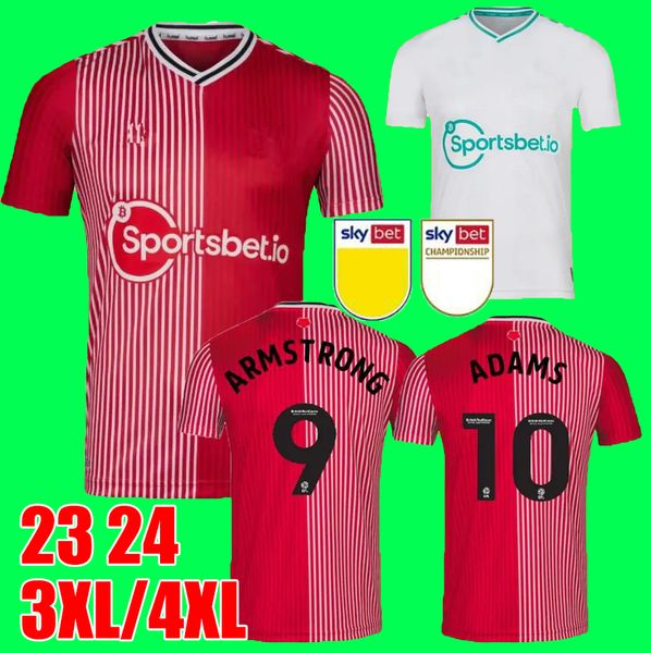

3xl 4xl 23 24 aribo soccer jerseys southampton redmond 2023 2024 ward-prowse elyounoussi armstrong romeu football shirts men kids kit aribo, Black;yellow