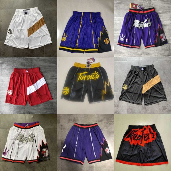 

toronto''raptors''men throwback basketball shorts pocket, Black