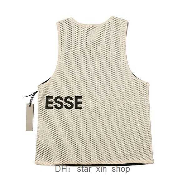 

designer men's t-shirts summer and women's sleeveless sports casual loose vest senior lettering printed essent tank essentialhoodi, White;black