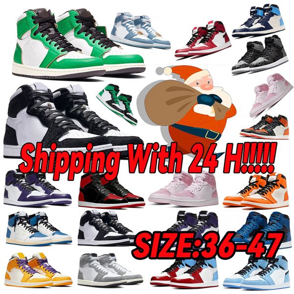 

1 1s basketball shoes for men women og sports sneakers black white dark mocha university blue chicago smoke grey sneaker mens trainers shoe