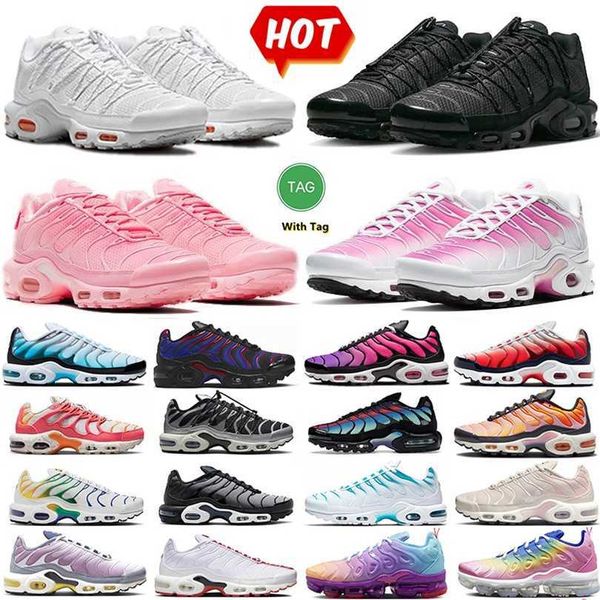 

tn plus running shoes men sneaker toggle utility triple white atlanta dusk pink fade sea coral baltic blue magma orange men women trainer sn