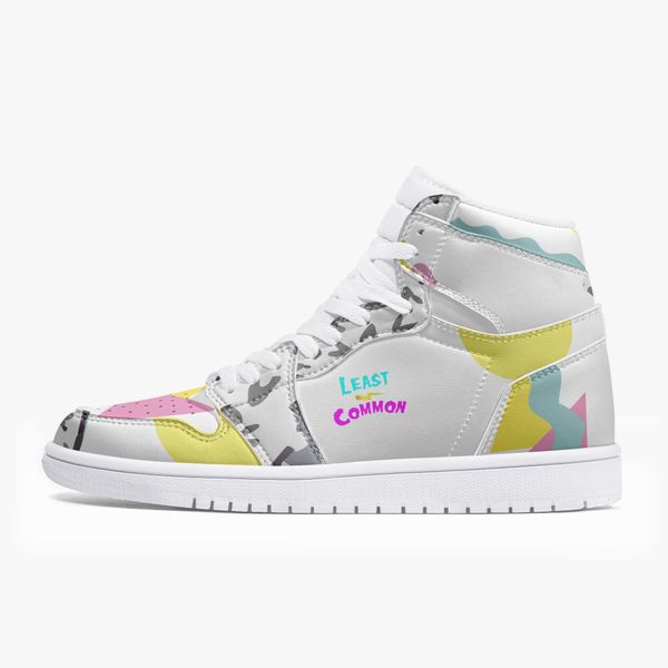 

diy classic fashion men women outdoor basketball shoes cartoon casual shoes popular versatile trend 63755