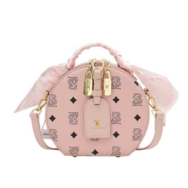 

clearance purse women's 2023 new one shoulder crossbody women's bag fashion network red korean version foreign style round cake ba