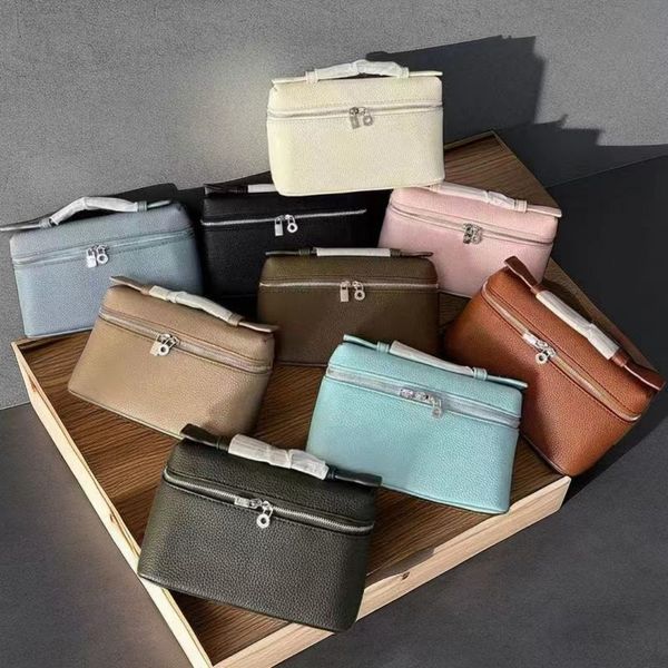 

loro extra pocket bag women designer bag lp19 handbags makeup toiletry shoulder bag fashion trunk crossbody bag backpack