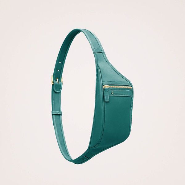 

spring summer waist bags trend men's and women's fashion personalized suede leather zipper mini waistpack crossbody bag chest bag