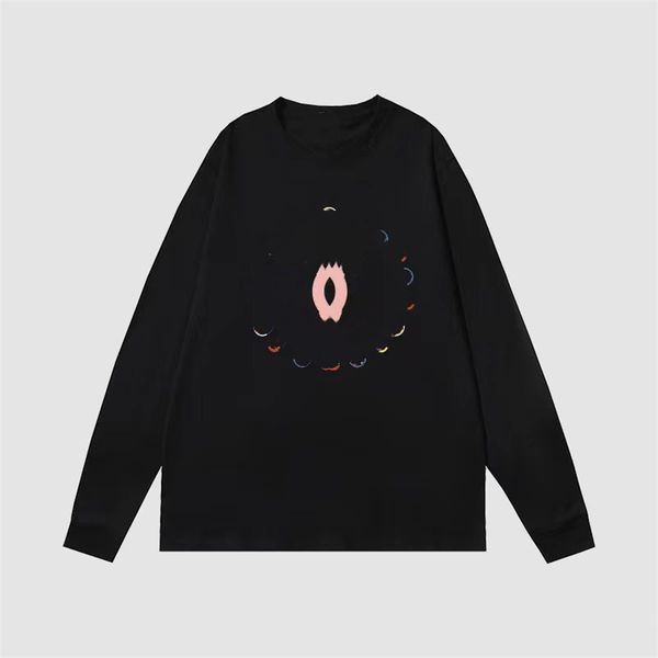 

fashion men's hoodies & sweatshirts 2023 channel luxury designer retro decoration men and women printed letter autumn/winter pullover c, Black