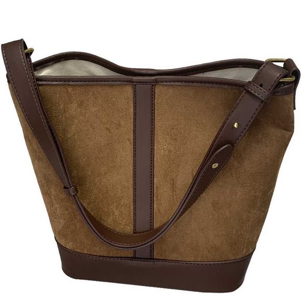 

clearance purse women's bag autumn/winter new high capacity one shoulder large bag suede panel underarm bag