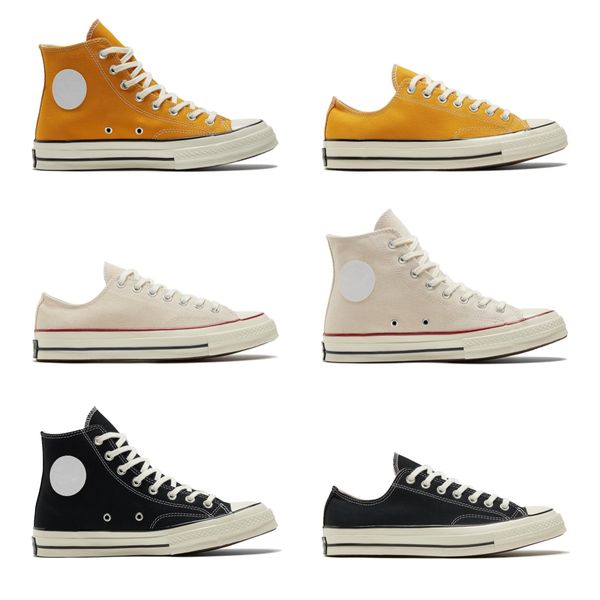 

designer shoes casual shoes classic men ladies star women sneakers 70 1970 1970s big eyes red heart platform joint school running shoes outd, Black