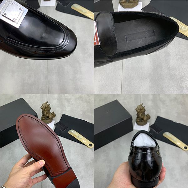 

spring and summer shoe designer duds lazy tide the bigger sizes the soft bottom leather senior leisure without lace-up shoes non-slip design, Black