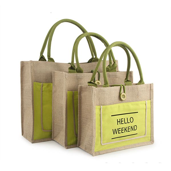

evening bags ladies linen tote bag luxury large capacity female casual shoulder handbag fresh beach environmental shopping 230826