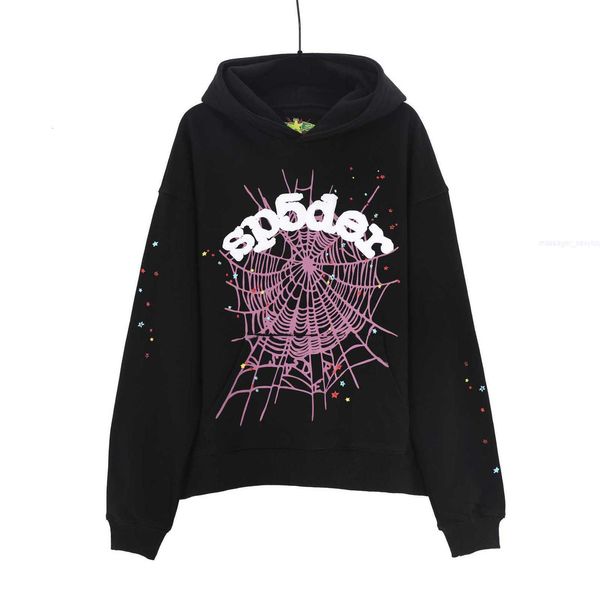 

unisex 23SS hip-hop bubble hair letter 5555555 printed sweater hoodie trend 35C5 7 A0DU