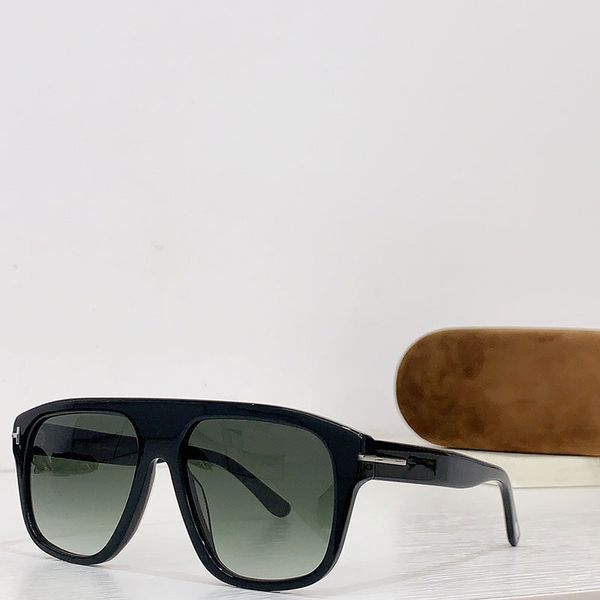 

designer sunglasses for men and women classic fashion ft0777 luxury quality retro protective glasses style uv protection individual sunglass, White;black