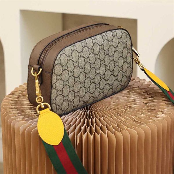 

clearance purse cool tiger head camera bag classic flower canvas one shoulder crossbody bag for men and women