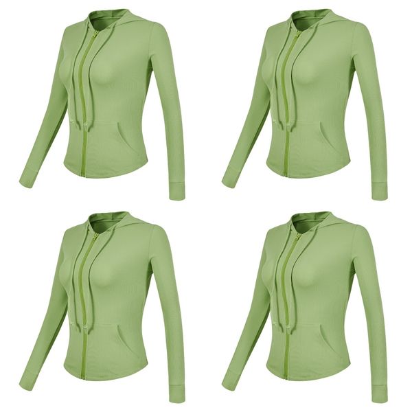 

luyoga casual women's hoodie fitness sports jacket autumn and winter sports jacket