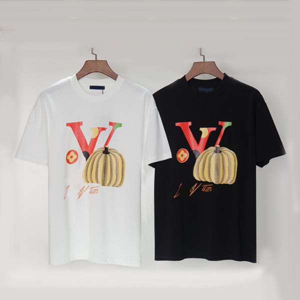 

2023t summer fashion men's and women's designer t-shirt clothing men's casual chest letter shirt luxury clothing street short, White;black