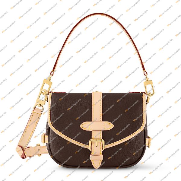 

ladies fashion casual designe luxury saumur bb bag shoulder bag tote bag handbag crossbody messenger bag mirror quality m46740 pouch purse
