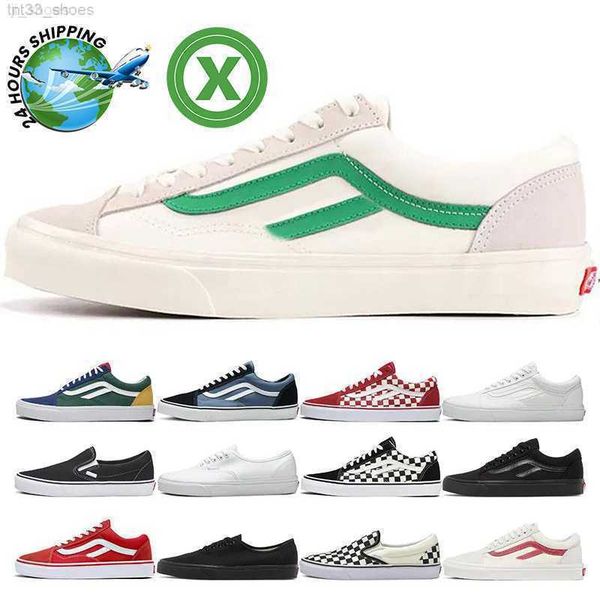 

old skool designers doodle original casual skateboard shoes black white red mens womens fashion size 36-44 with box