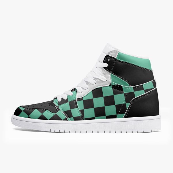 

diy classic men women basketball shoes casual shoes comic popular fashion versatile 12125