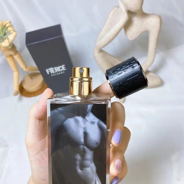 

promotion classic men fragrance 100ml fierce perfume edc 3.4fl.oz long lasting good smell af man parfum spray fast ship high version quality