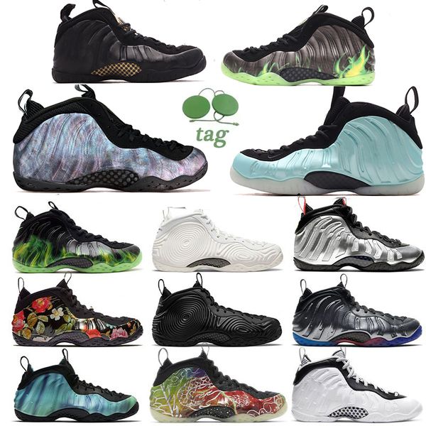 

2023 mens trainers basketball shoes sneakers sports chrome air penny hardaway aurora shattered backboard marble particle mens designer shoes