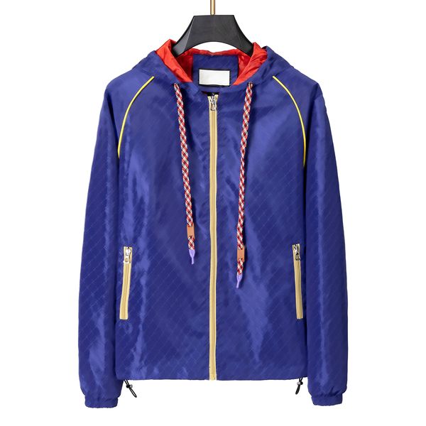 

men's coat parka jacket men autumn and winte windbreaker designer jackets for mens hoodies zipper letters printed outerwear coats plus, Black;brown