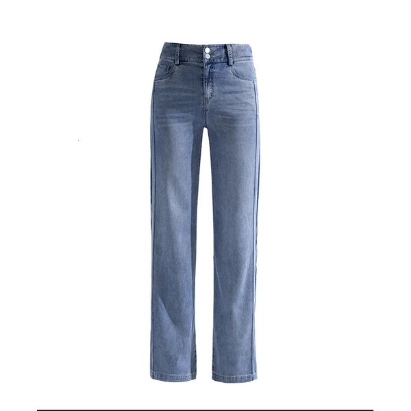 

women's jeans 2023 fashion allmatch jean's casual 230826, Blue