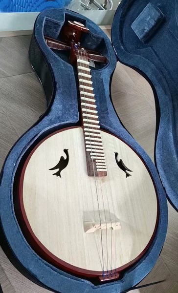 

new zhong ruan withcase chinese musical instrument ing