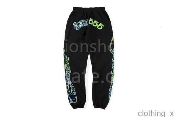 

sp5der young thug 555555 men women hoodie foam print spider web graphic pink sweatshirts y2k pullovers s-xl q95q, Black