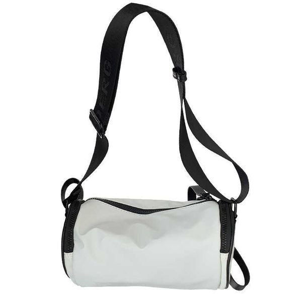

early spring new crossbody bag casual oxford cloth one shoulder cylinder bag candy color simple women's bag