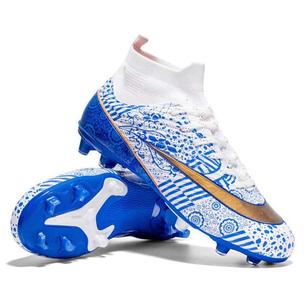 

children's high football boots womens mens ag tf soccer shoes youth professional training shoes new style for kids