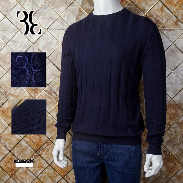 

men's sweaters billionaire oechsli sweater cashmere men's 2024 autumn winter warm round neck casual comfortable elastic big size, White;black