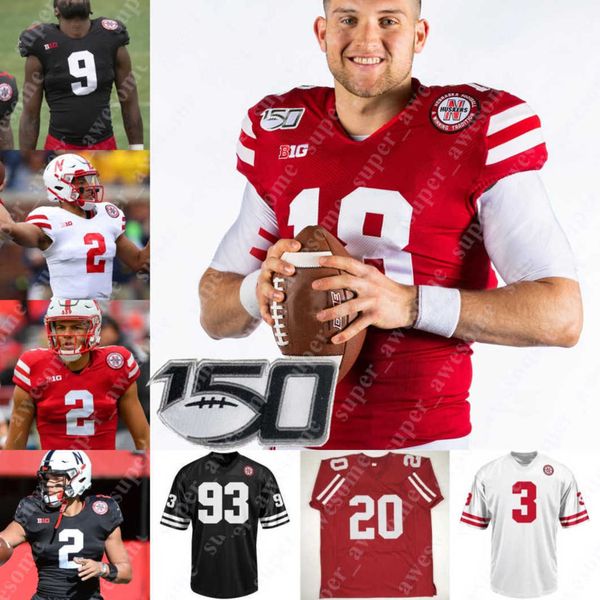 

nebraska cornhuskers football jersey casey thompson anthony grant trey palmer ajay allen nate boerkircher chancellor brewington ndamukong su, Black;red